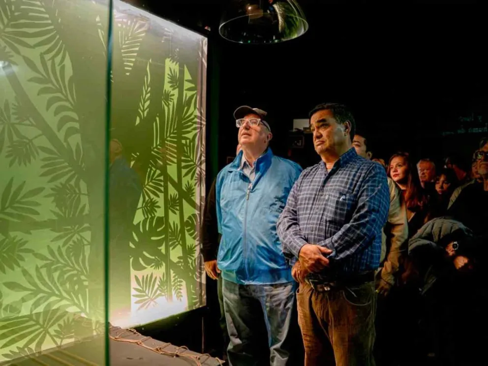 Hugo Passalacqua y Juan Esteban Romero, en la reapertura