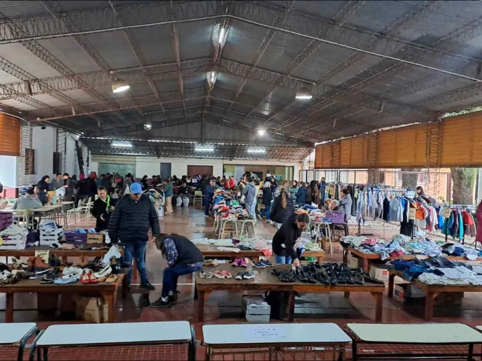 El 13/6 de 8:00-15:30, en el tinglado parroquial