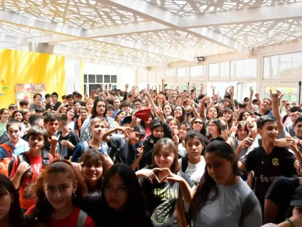 Para los estudiantes del último año secundario