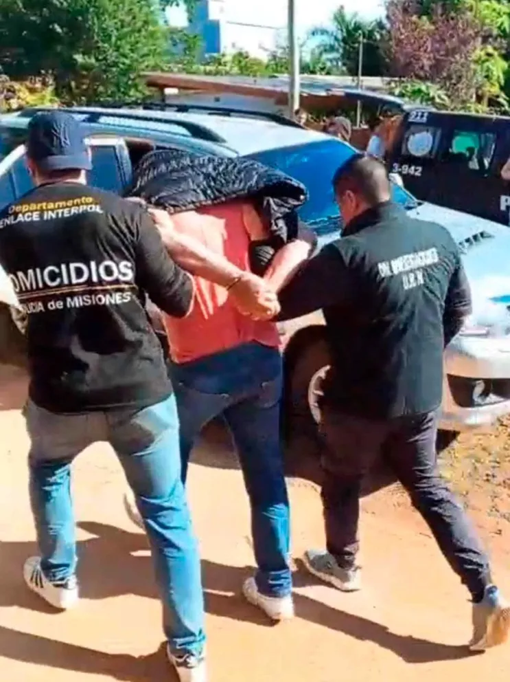 Momento de la captura