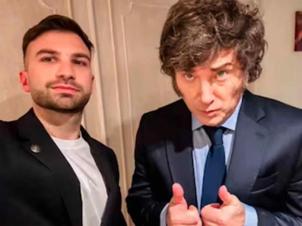 Mauricio Novelli y Javier Milei