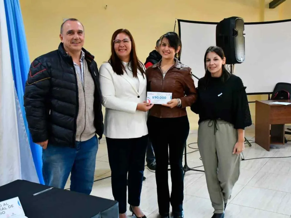 Momento de la entrega