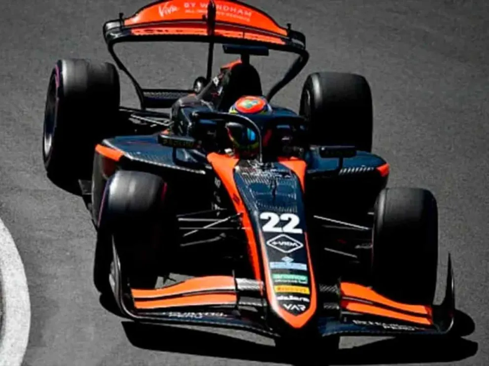 Nicolás Varrone, en el Circuito Gilles Villenueve