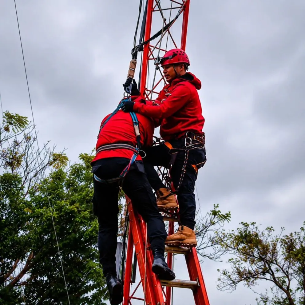 Praxis de salvamento vertical