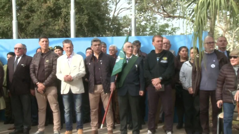 Participaron compañeros de armas y familiares