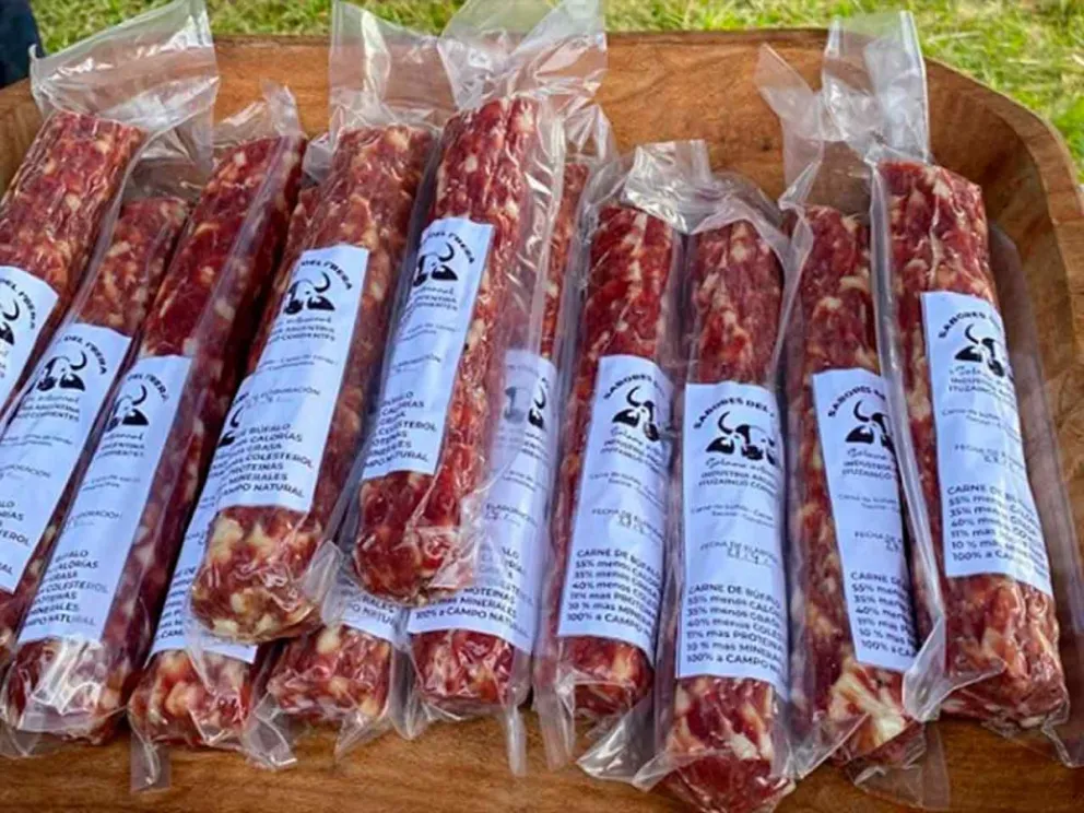 Promoción y venta de carne de búfalo