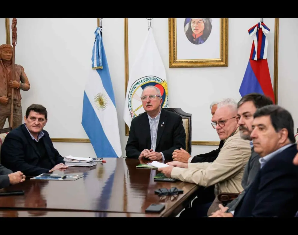 El Gobernador y Adolfo Safrán recibieron a miembros de la CEM