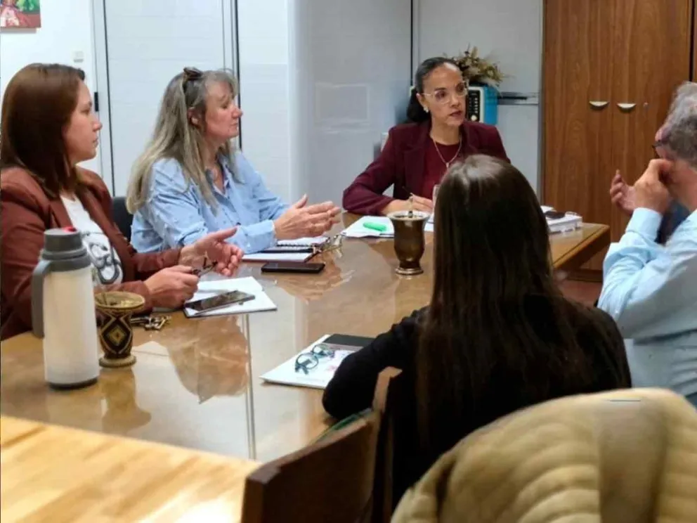 Daniela López encabezó el encuentro de trabajo