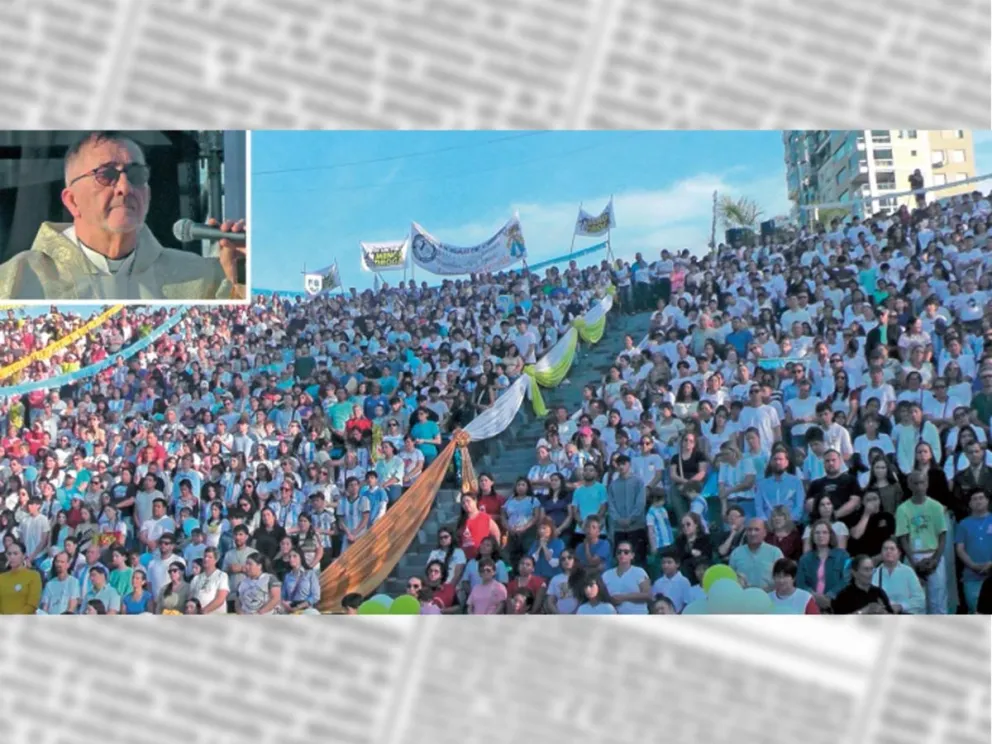 Más de 5.000 fieles participaron de la celebración
