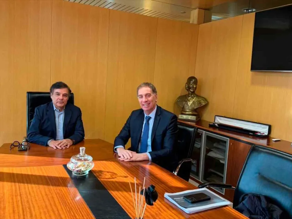 Carlos Rovira y Diego Santilli