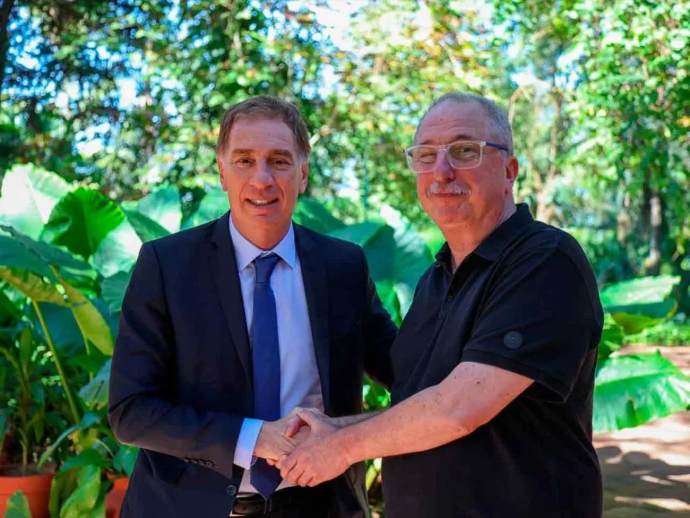 Diego Santilli y Hugo Passalacqua