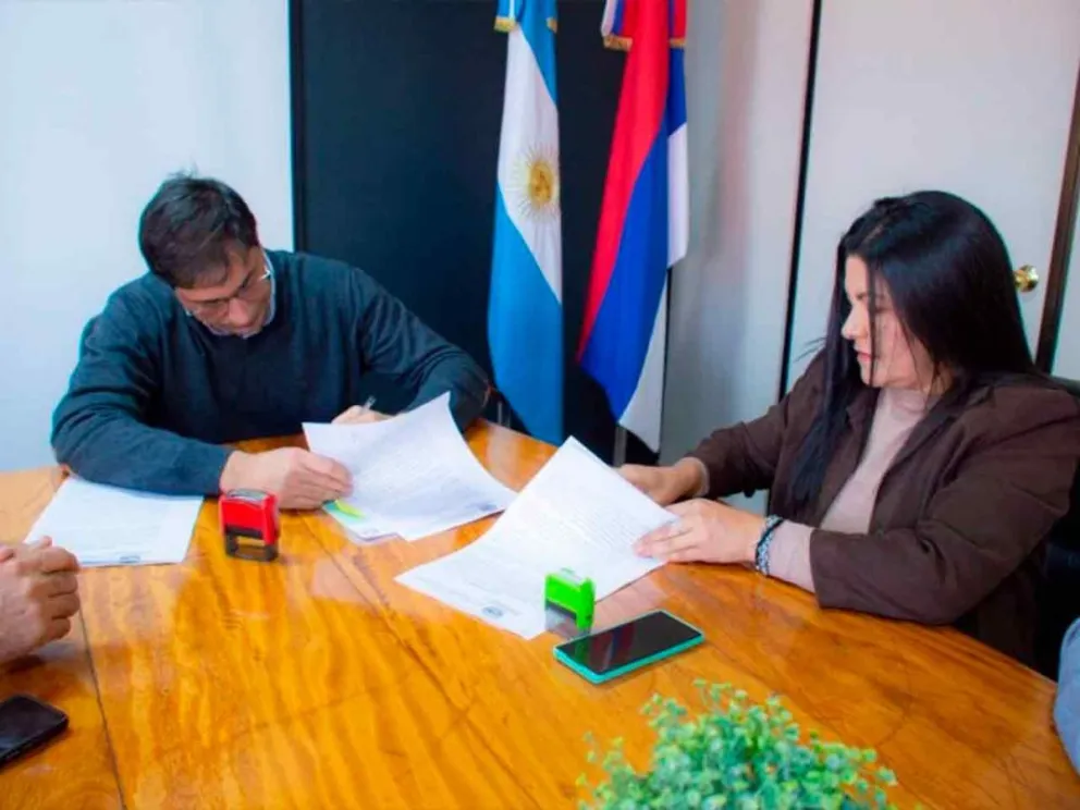 Firmaron un convenio de cooperación
