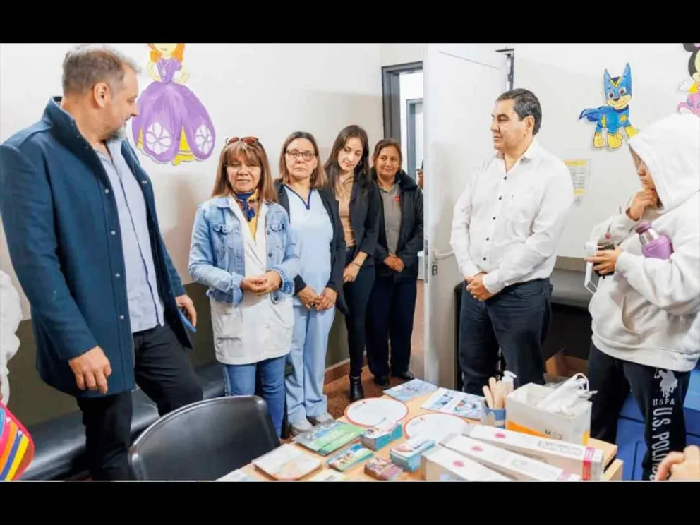 Héctor González participó de la inauguración
