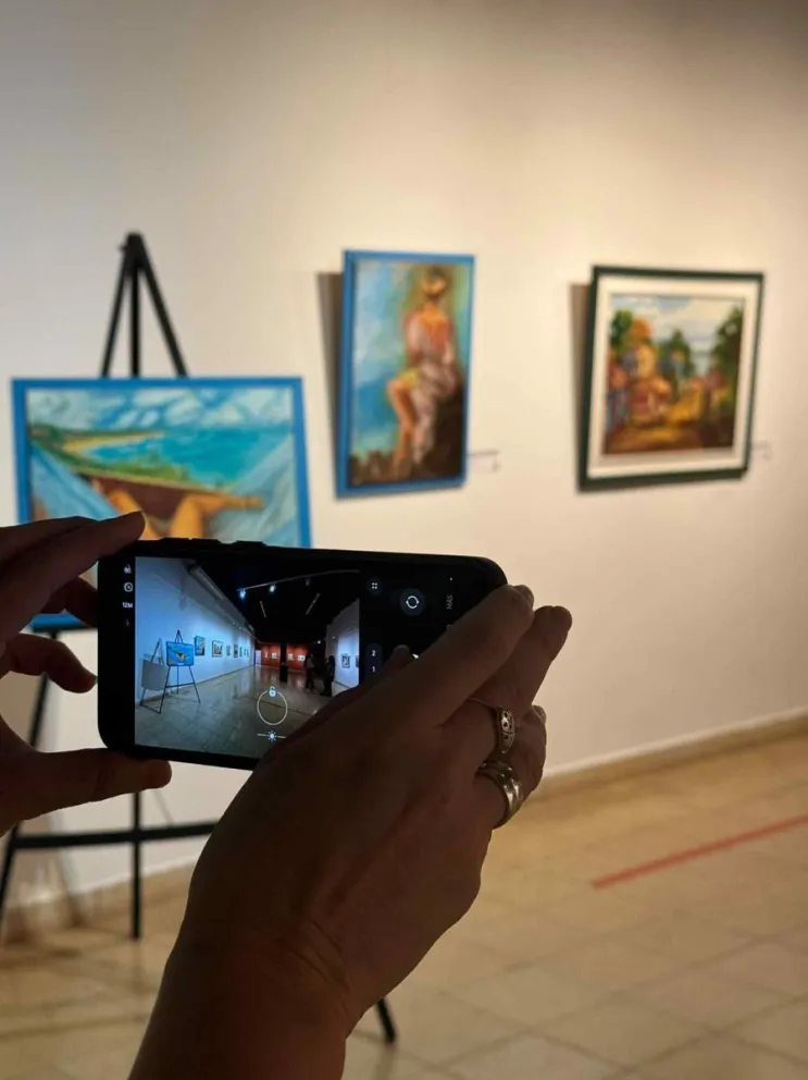 Registro detallado de las obras de arte expuestas