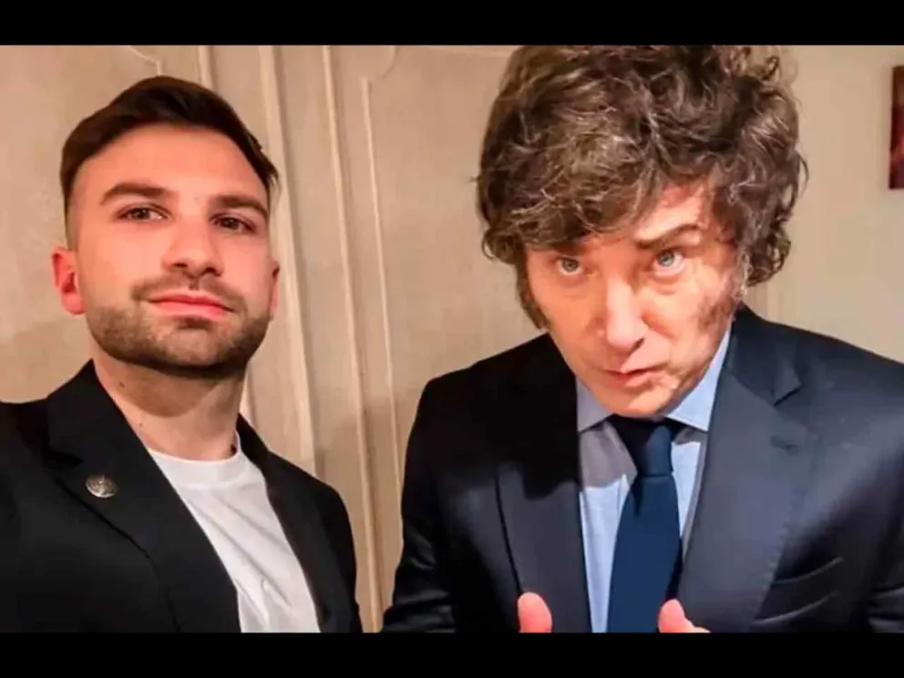 Mauricio Novelli y Javier Milei