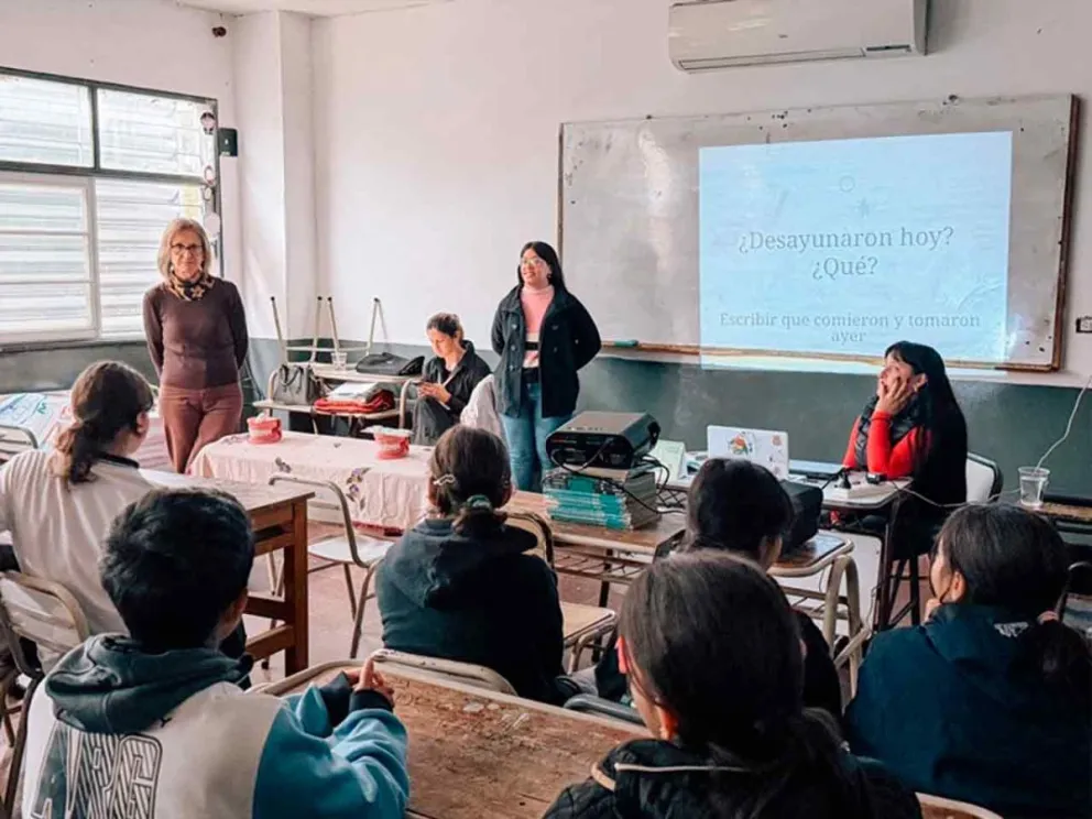 Momento de la jornada educativa 