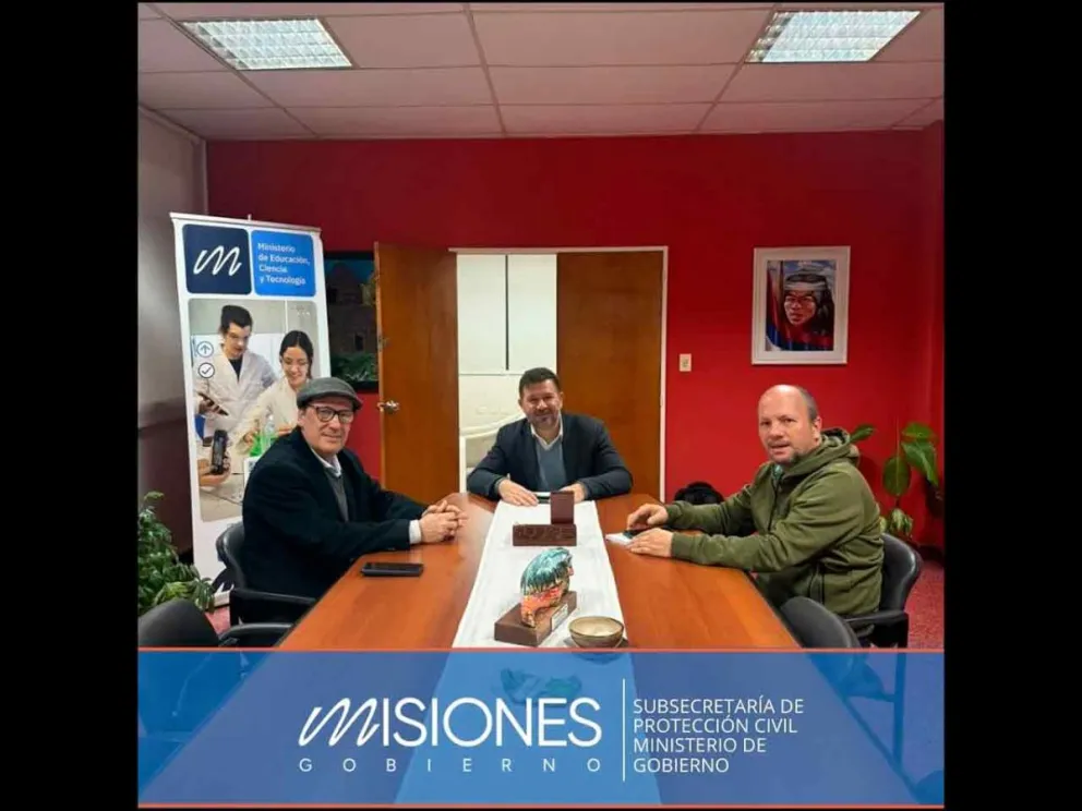 Ramiro Aranda encabezó la mesa de trabajo