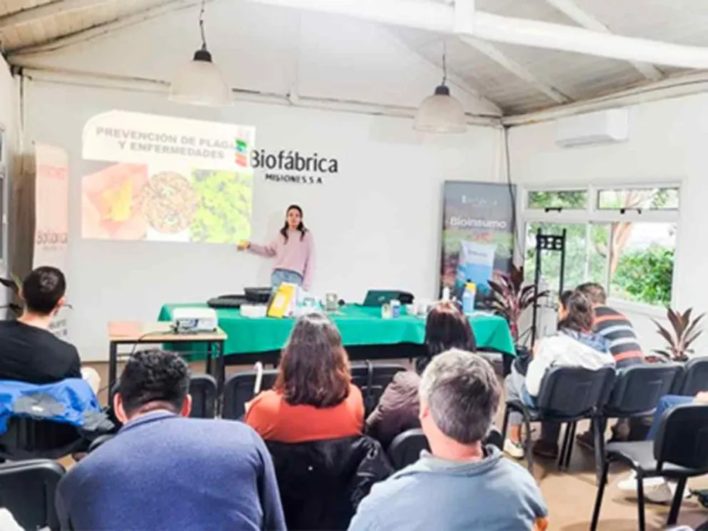 Agustina Franco capacitó a más de 20 participantes