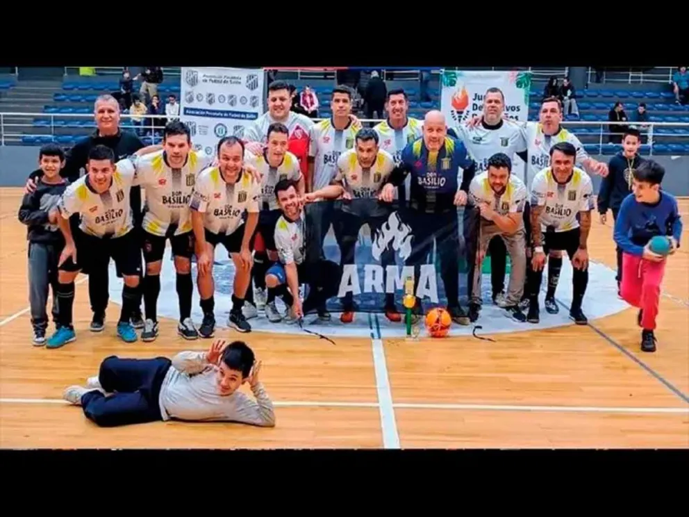 Equipo Auriazul campeón