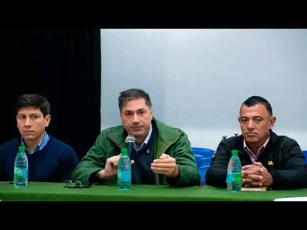Martín Recamán encabezó la reunión