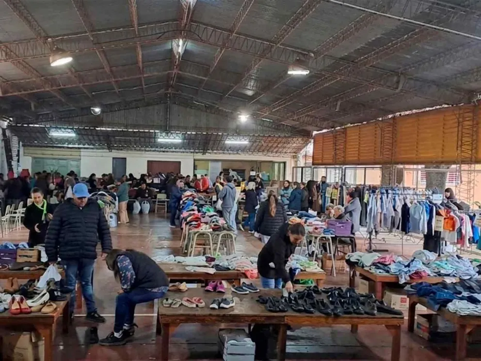Contó con una amplia variedad de artículos