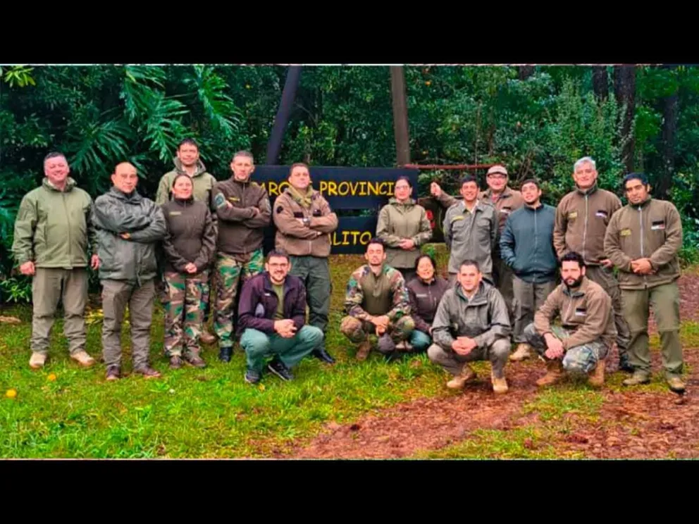 Las jornadas reunieron a 21 guardaparques  