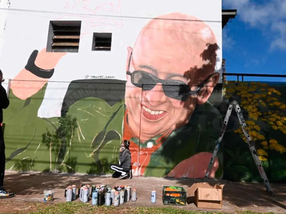 Obra del artista urbano Tonnyc Graff