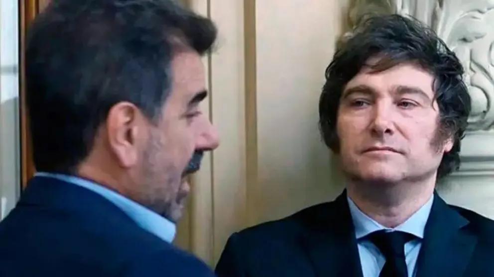 Cristian Ritondo y Javier Milei