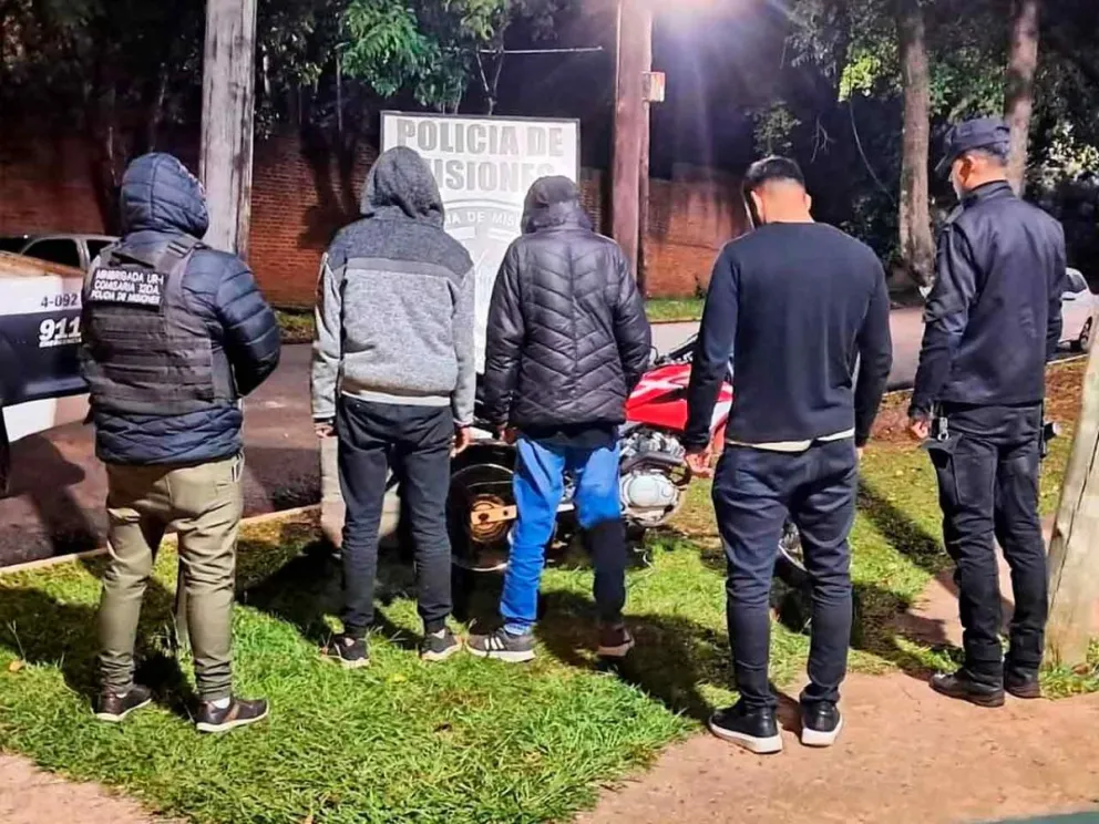 Momentos de la detención