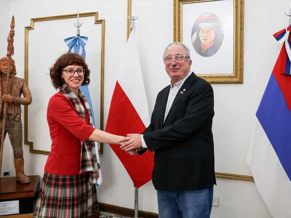 Monika Perendyk y Hugo Passalacqua