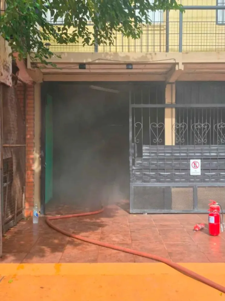 Los Bomberos extinguieron el fuego