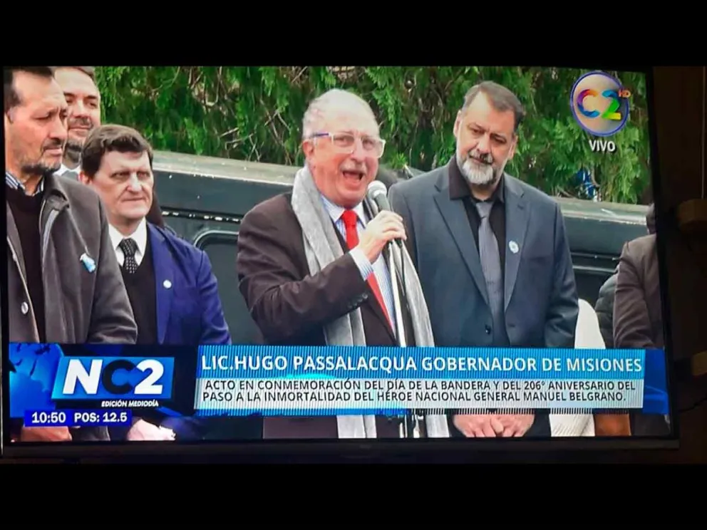 Fue transmitido en vivo por Canal 2 "El Canal de Todos"