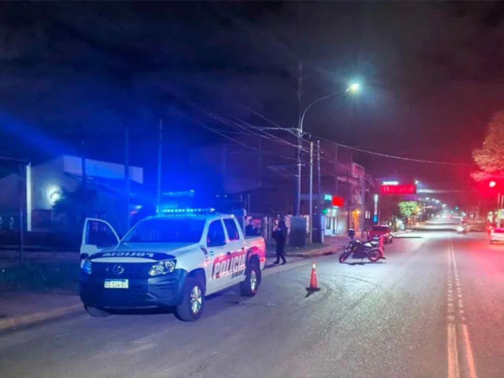 Ocurrió el sábado en la avenida Cocomarola