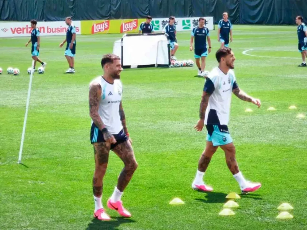 Entrenamiento Albiceleste
