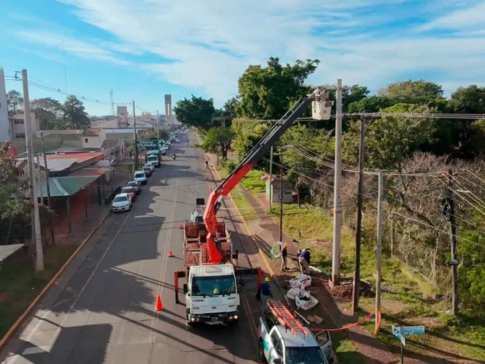 Para preparar y reforzar la infraestructura eléctrica