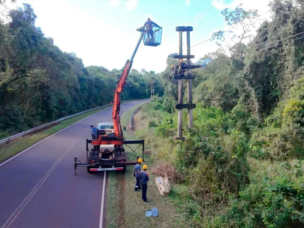 Remodelación de la línea de 33kV