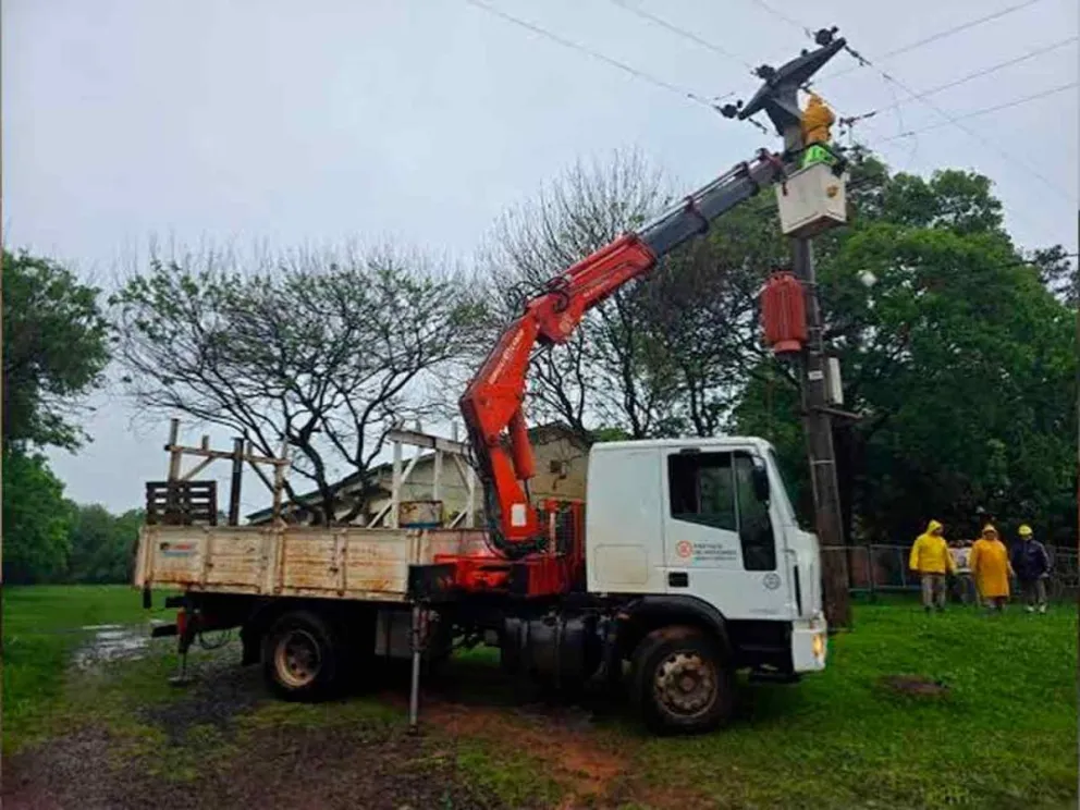 La prioridad es reestablecer el suministro eléctrico