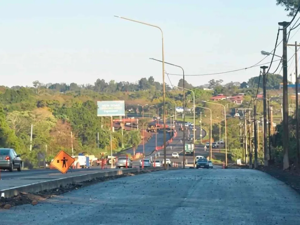 Por repavimentación y montaje de infraestructura
