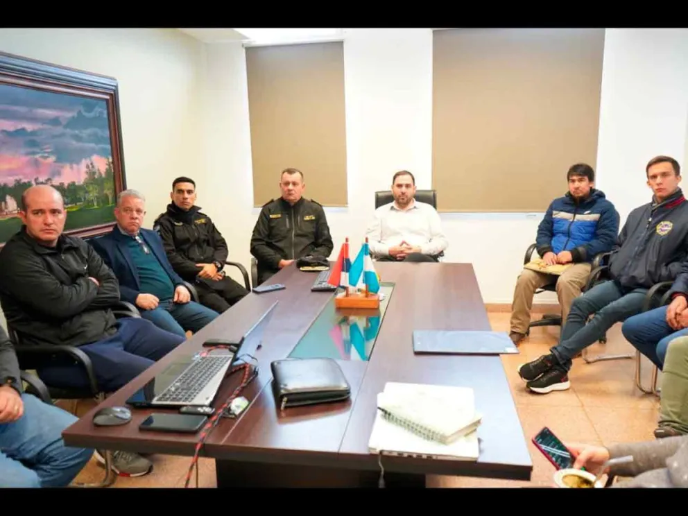 Matías Sebely encabezó la mesa de trabajo interinstitucional