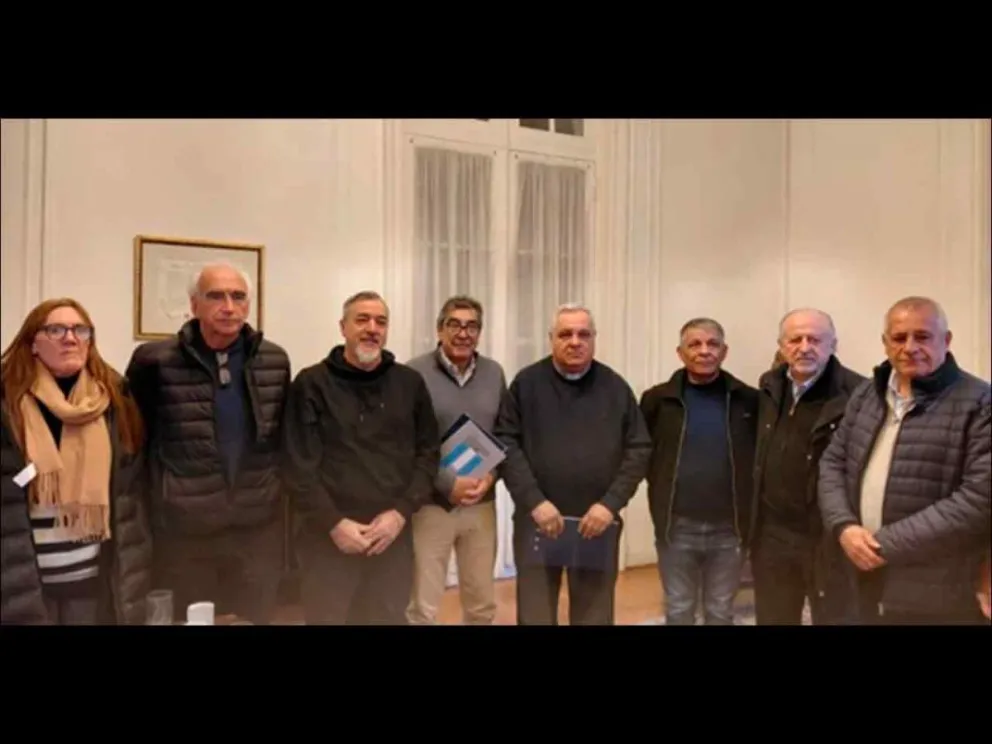 El Obispo Marcelo Colombo recibió a dirigentes sindicales