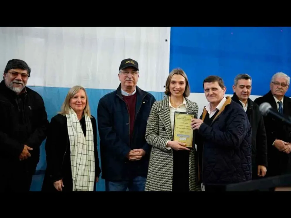 Passalacqua encabezó el acto y la entrega de reconocimientos