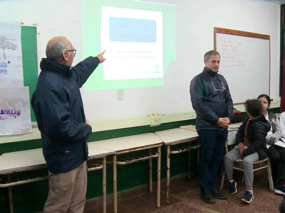 Jornada en la Escuela 298 con alumnos de 6º y 7º grados