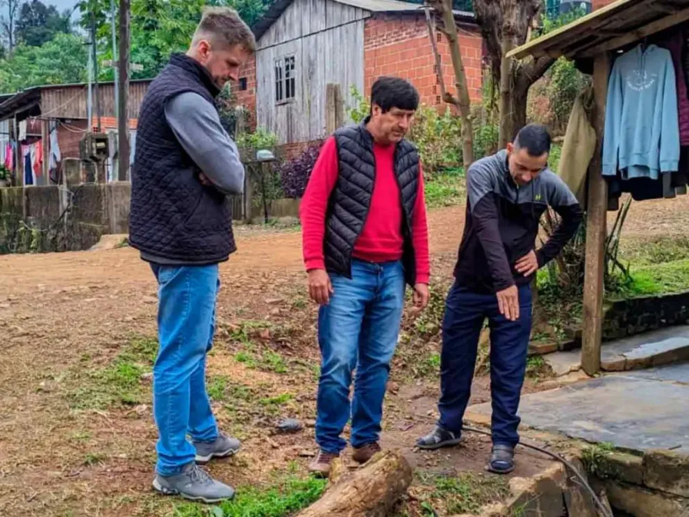 Ricardo Leiva encabezó la supervisión técnica en territorio
