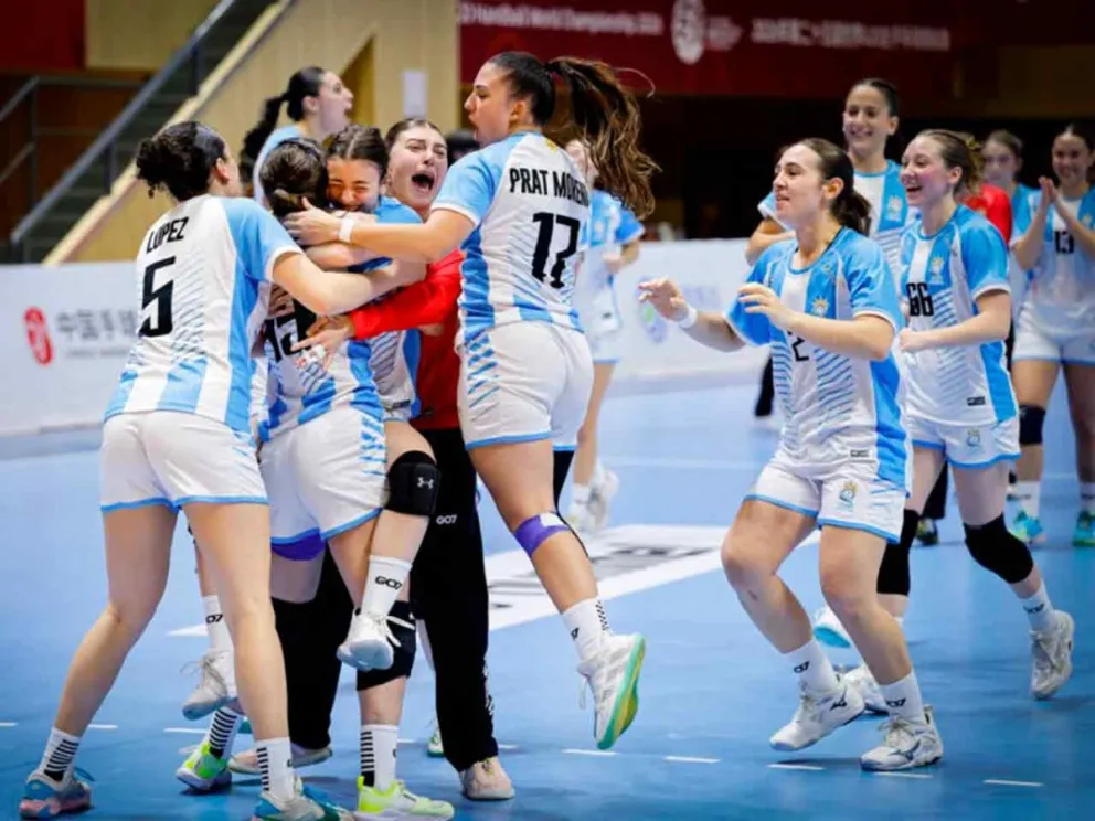 Destacada actuación de la Selección Argentina
