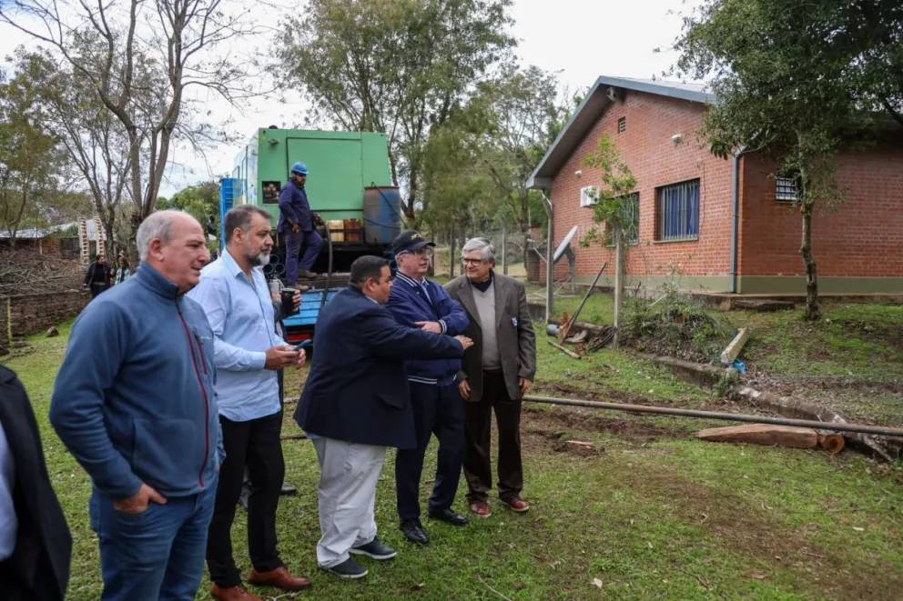 PASSALACQUA DESTACÓ LA INVERSIÓN EN INFRAESTRUCTURA HÍDRICA TRAS LA PUESTA EN MARCHA DE UNA NUEVA PERFORACIÓN EN CERRO CORÁ