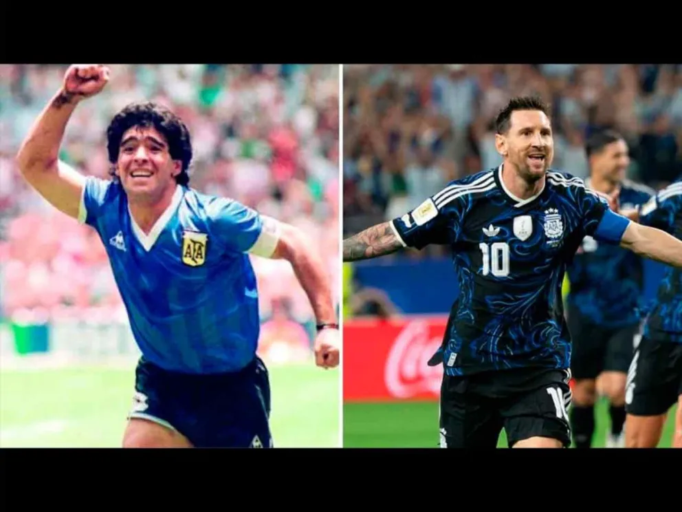 Diego Armando Maradona - Lionel Messi