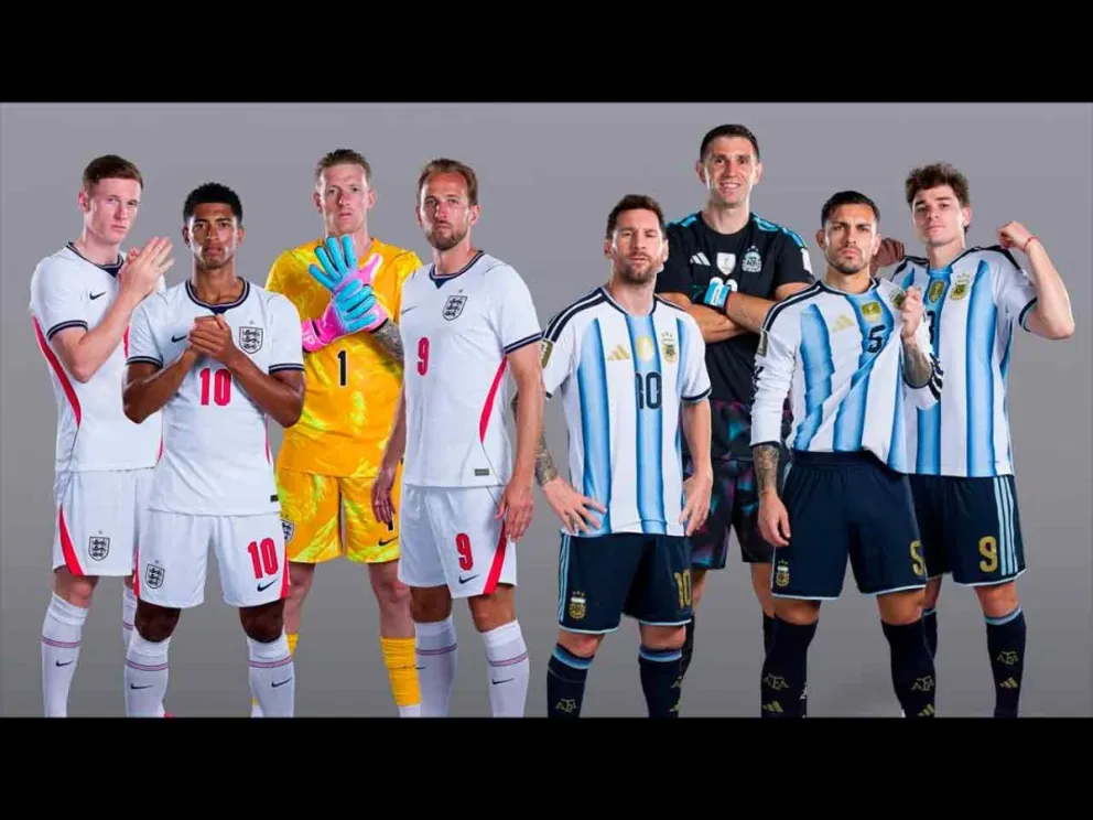 Como en el 86, Inglaterra se enfrenta a Argentina   