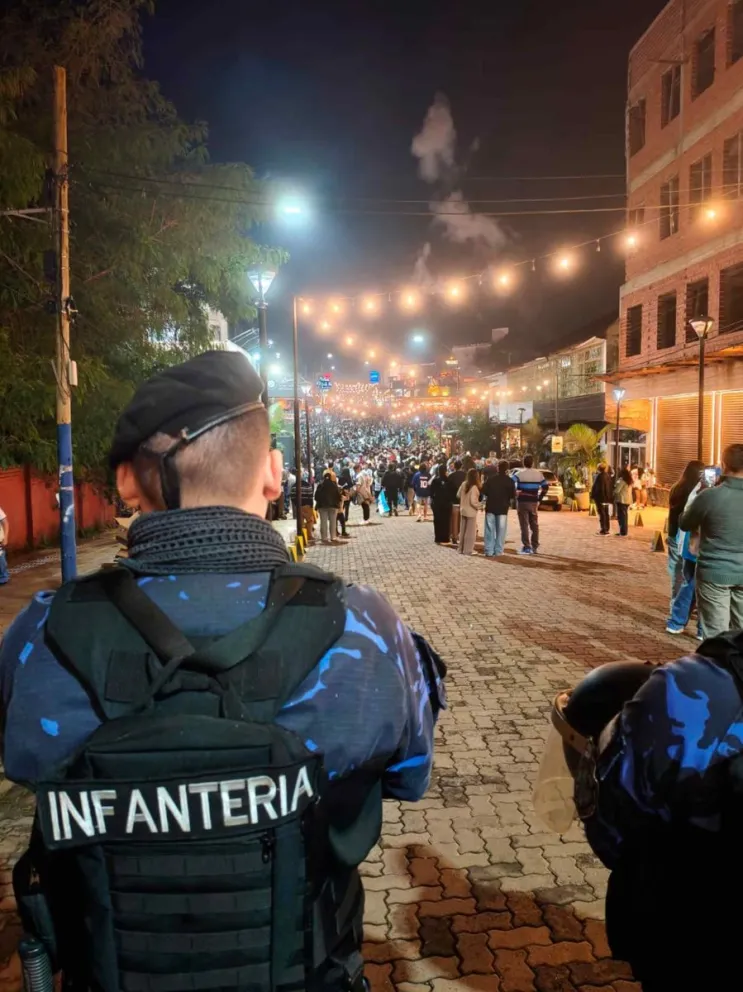 La Policía desplegó un amplio operativo preventivo 