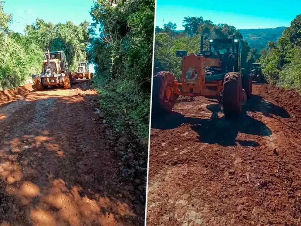 Tareas viales en picada Pacífico
