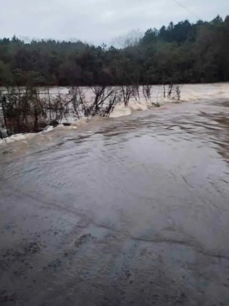 Desbordes de arroyos e inundaciones 